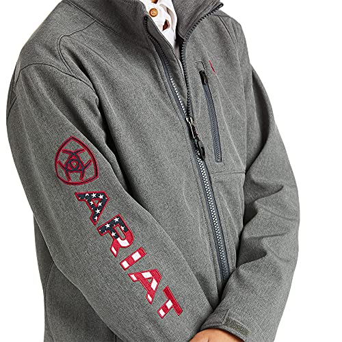 ARIAT Kids' Logo 2.0 Softshell Jacket4