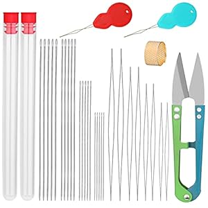 Reovin 28 Stück Perlennadel-Set XDE085