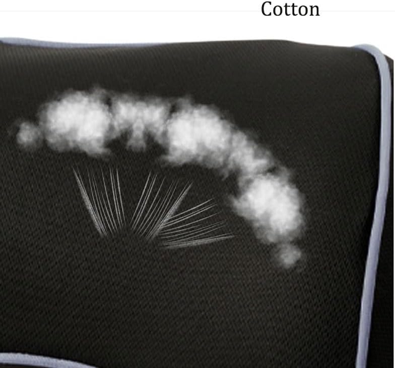 Slow Rebound Cotton Lumbar Pillow Support Car Seat Office Pillows