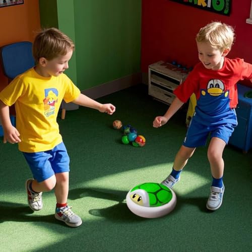 Miniatura 6 de Glückpa Balón Fútbol Flotante, Juguetes De Fútbol Con Luces Led, Juegos De Exterior Interior, Juguetes Niños 3 4 5 6 7 8 Años, Regalos Cumpleaños Para Niños Niña 3-10 Años