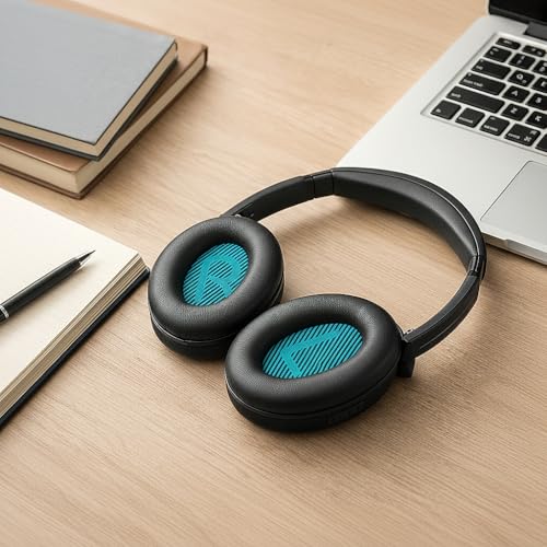 Almohadillas de cuero protein para auriculares Bose, repuesto premium compatible con Bose QC15 QC25 QC2 Ae2 Ae2i Ae2w/SoundTrue y SoundLink Around-Ear miniatura 7