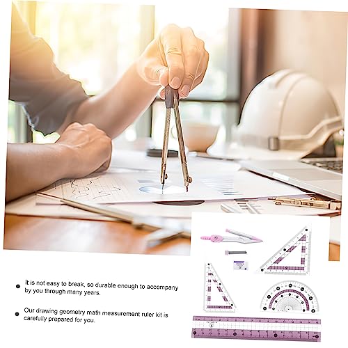 MAGICLULU Conjunto De 2 Réguas Para Crianças Ferramentas Especiais Réguas De Plástico Material Escol