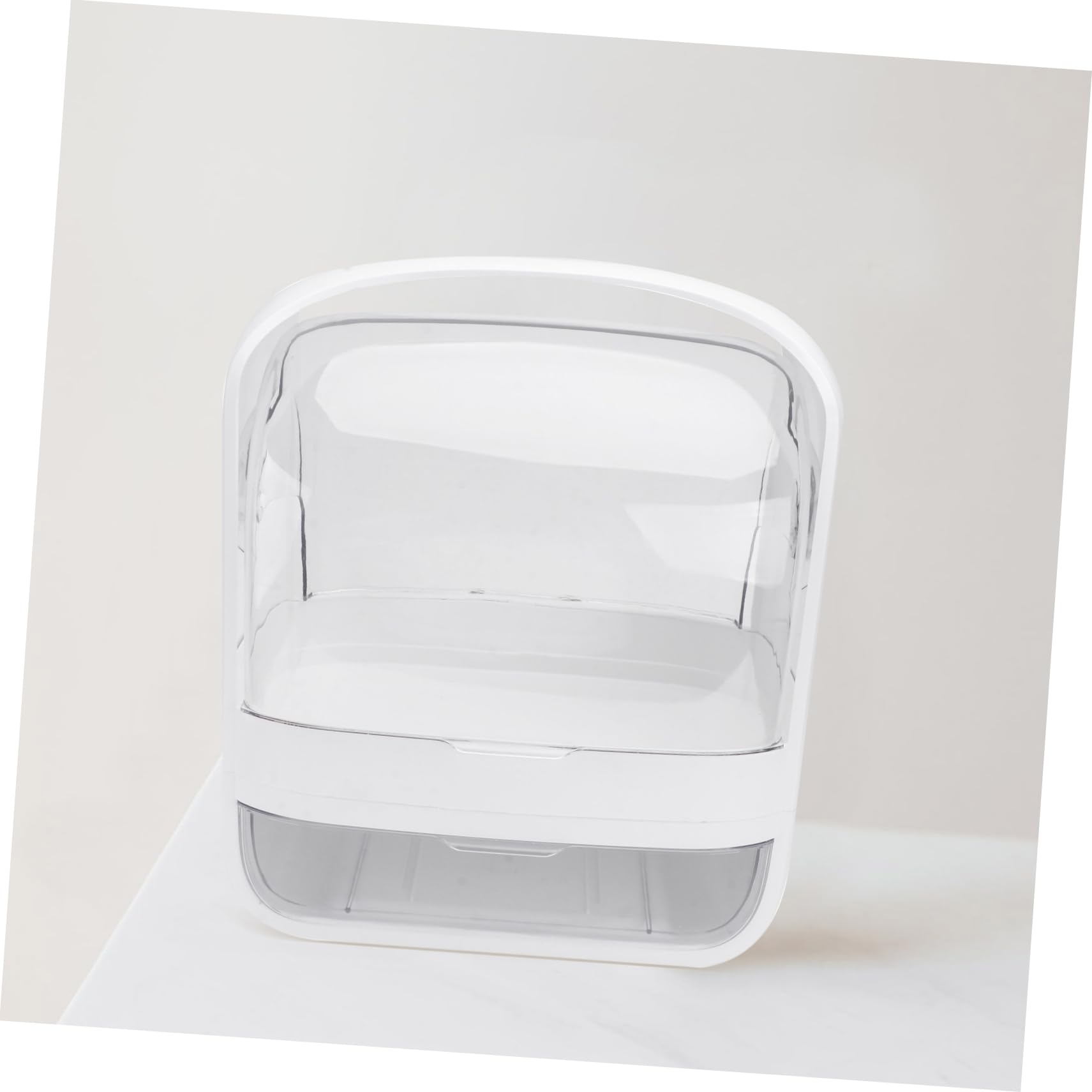 Beavorty Box Trucchi Coperchio Antipolvere Contenitore Cosmetici per Bagno e Camera da Letto