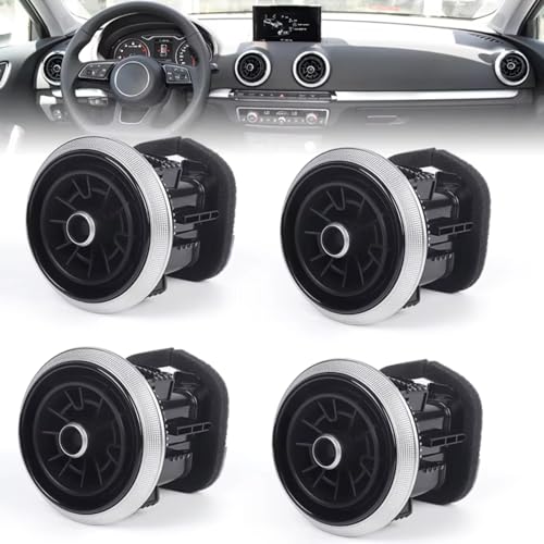 Grille d'aération cassée sur A3 S3 RS3 ? Remplacez vos diffuseurs de tableau de bord 4PC - 3