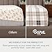 Bare Home Flannel Sheet Set 100% Cotton, Velvety Soft Heavyweight - Double Brushed Flannel - Deep Pocket (King, Grey)