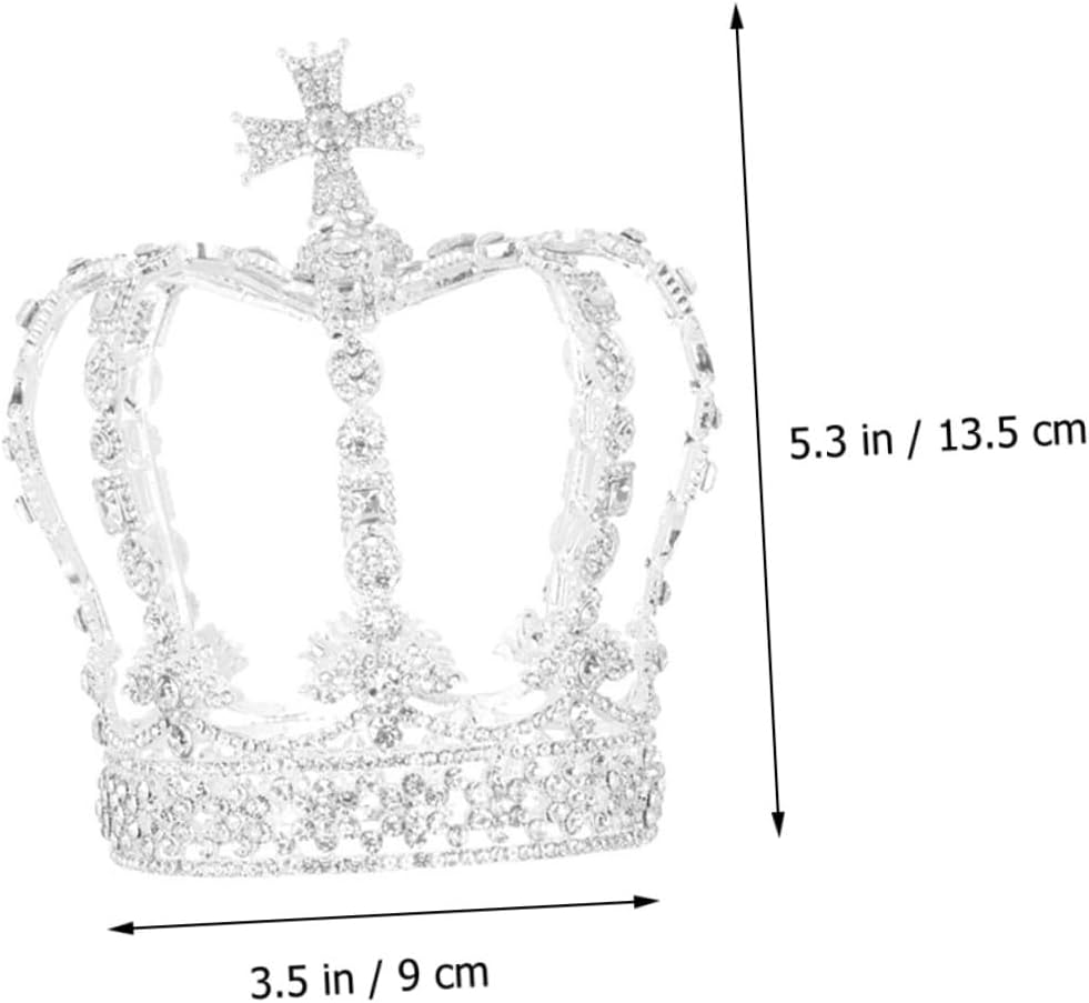 Didiseaon Rhinestone Bride Crown Wedding Tiara Headpiece Elegant Bridal Tiara Crown for Women and Party Accessories