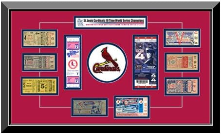 MLB St. Louis Cardinals 10 X Ticket Frame