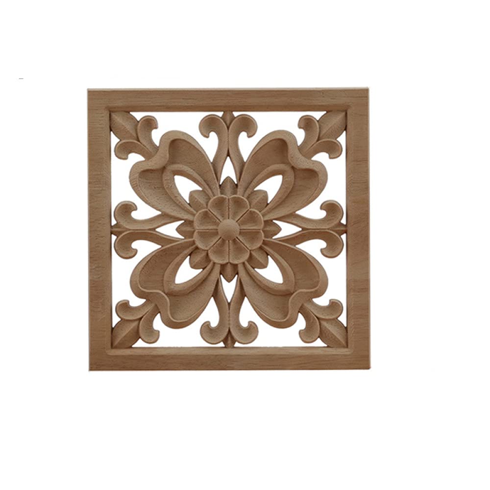 Sculpture sur bois décalque applique bois rose caoutchouc XM15,4 lignes de sculpture bois maison