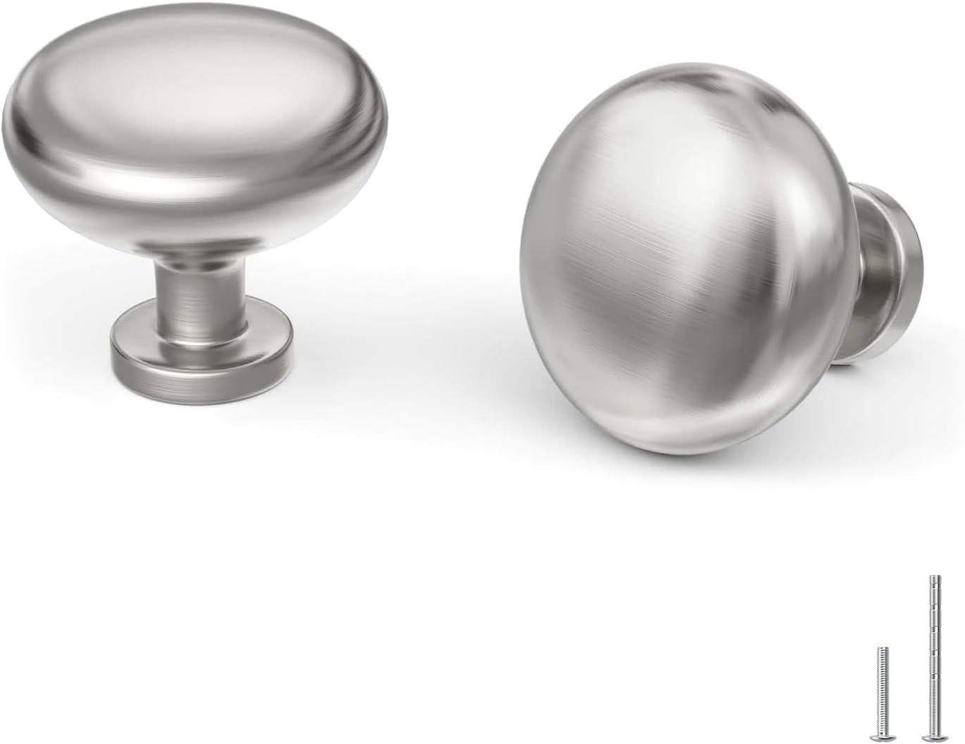 goldenwarm 30 Pack Gold Cabinet Knobs Brushed Brass Dresser Drawer Knobs, Gold Kitchen Cabinet Pulls Round Cupboard Hardware Zinc Alloy