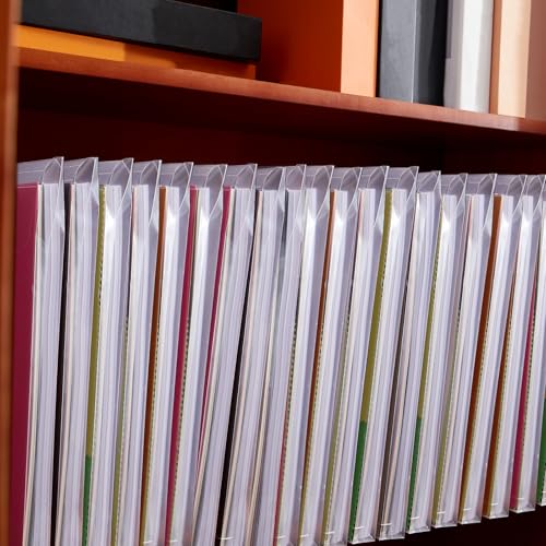 Henoyso Organizador de armazenamento de papel para scrapbook, 24 peças, 30,5 x 30,5 cm, organizador