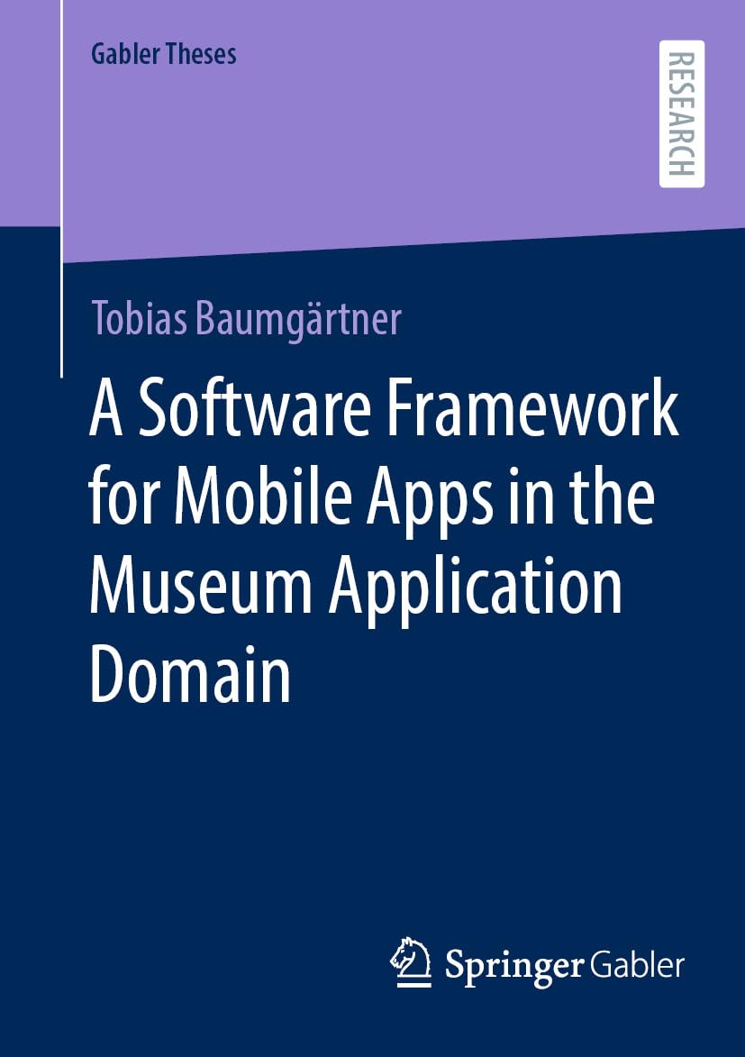 Livre Mobile Apps in Museum de Gabler Theses, ouvrage académique de recherche en anglais