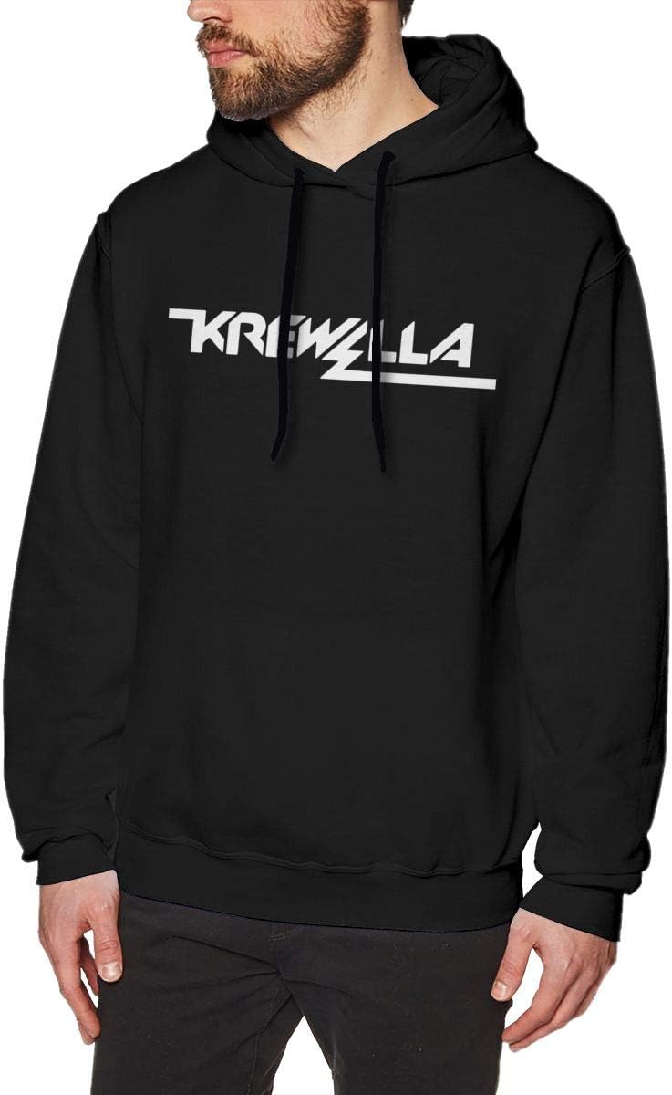 Krewella Logo Hoodies Men's Hoodie Sweater Long Sleeve Sweatshirts Funny Pullover