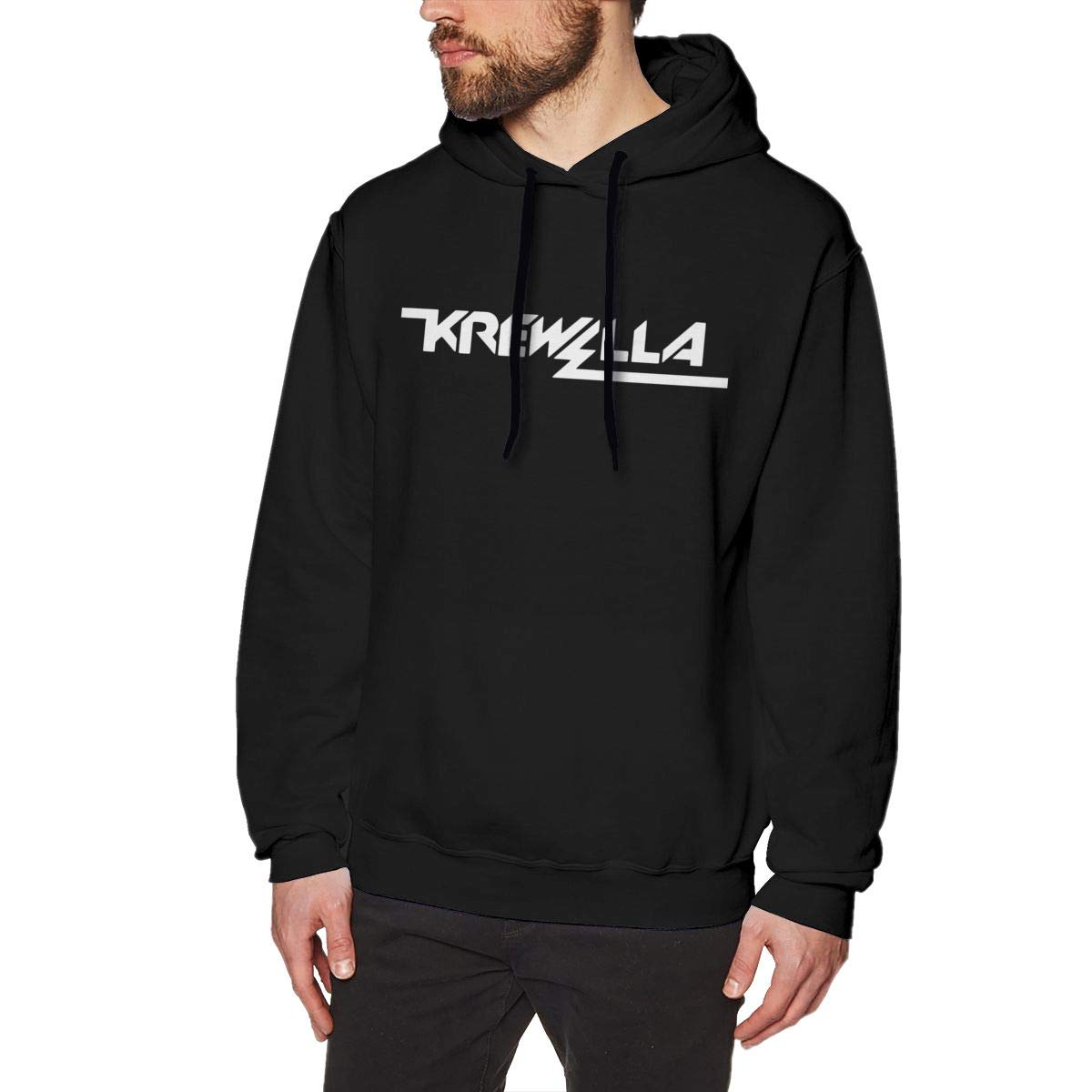 Krewella Logo Hoodies Men's Hoodie Sweater Long Sleeve Sweatshirts Funny Pullover