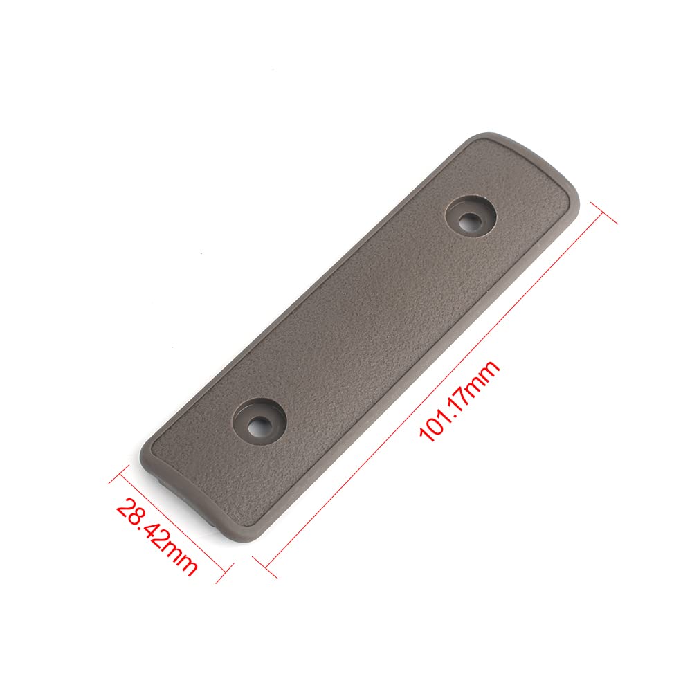 Coperture Paramani In Gomma Per Corrimano MLOK - Set Da 4 Pezzi, ABS Morbido, Facile Montaggio