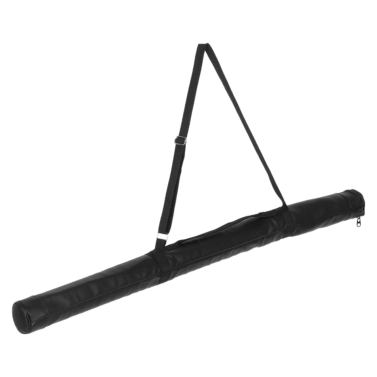 POPETPOP Baseball Bat Storage Bag 32 Inch Portable Pu Baseball Stick Carrier with Adjustable Shoulder Strap Large Capacity Organizer for Sports Equipment
