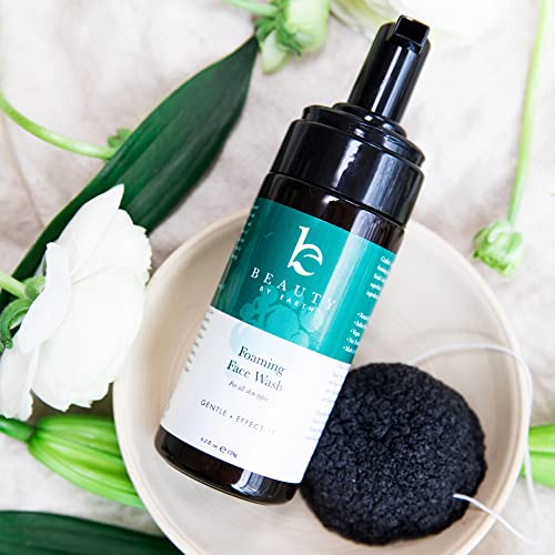 Foaming Face Wash - Cleanser Made W/Natural Hydrating Vegan Ingredients For Gentle Cleansing Of Sensitive, Dry, Oily, Blemish Prone - Foam Soap Works W/Facial Brush, Best For Men Women & Teens #TOP1