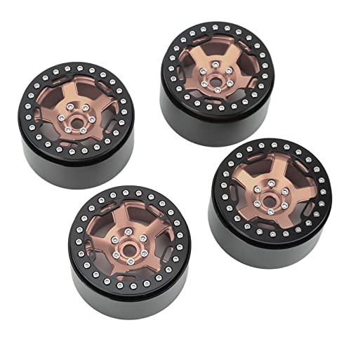 Cubo da Roda RC, Liga de Alumínio do Cubo da Roda de 2,2 Polegadas, Alta Resistência Ao Desgaste, Au