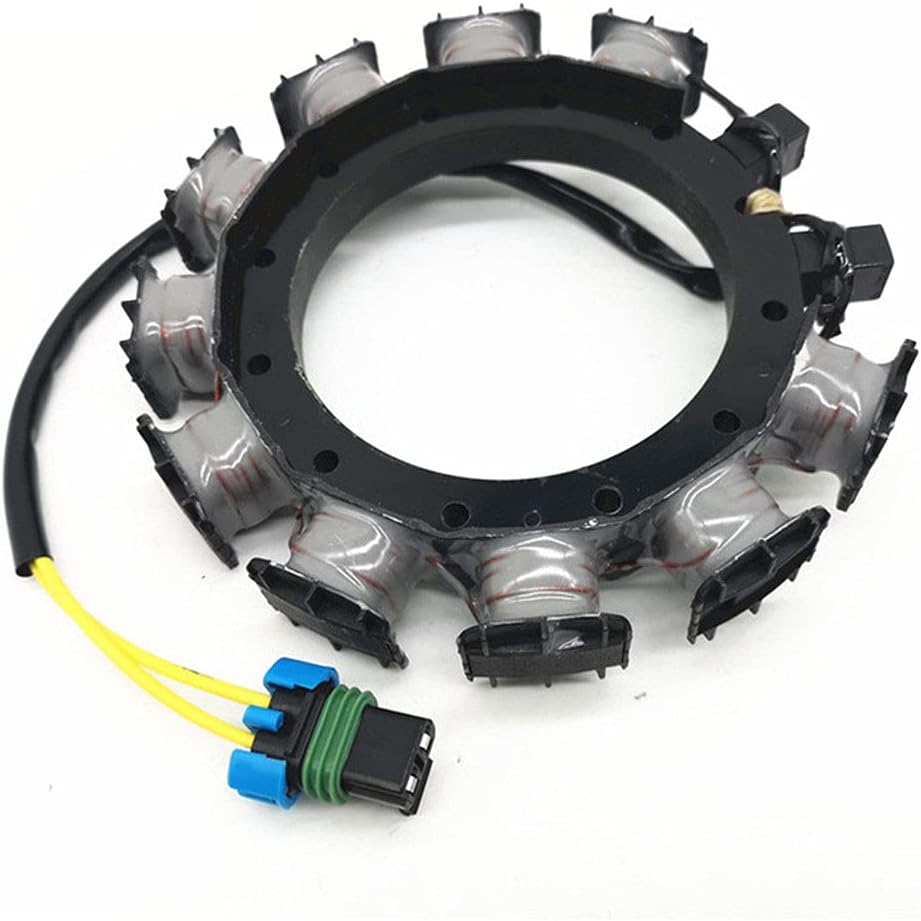 Stator For Mercury Outboard 16Amp 30 50 60HP 4Stroke 3/4Cylinder EFI 174-0001 398-878143A5,878143A05,878143T3,878143T5,878143T03,878143T05 R398-878143T3 R398-878143T5