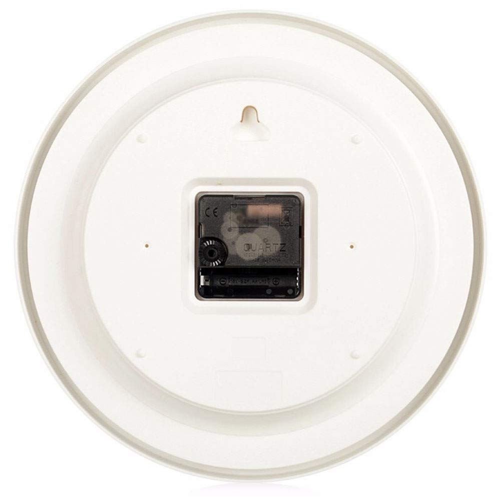 Relojes de Pared Que Funcionan con Pilas, sin Tictac, Creativos, Personalizados, Modernos, Decorativos de Pared, Dormitorio Silencioso, Decoración para Sala de Estar/B