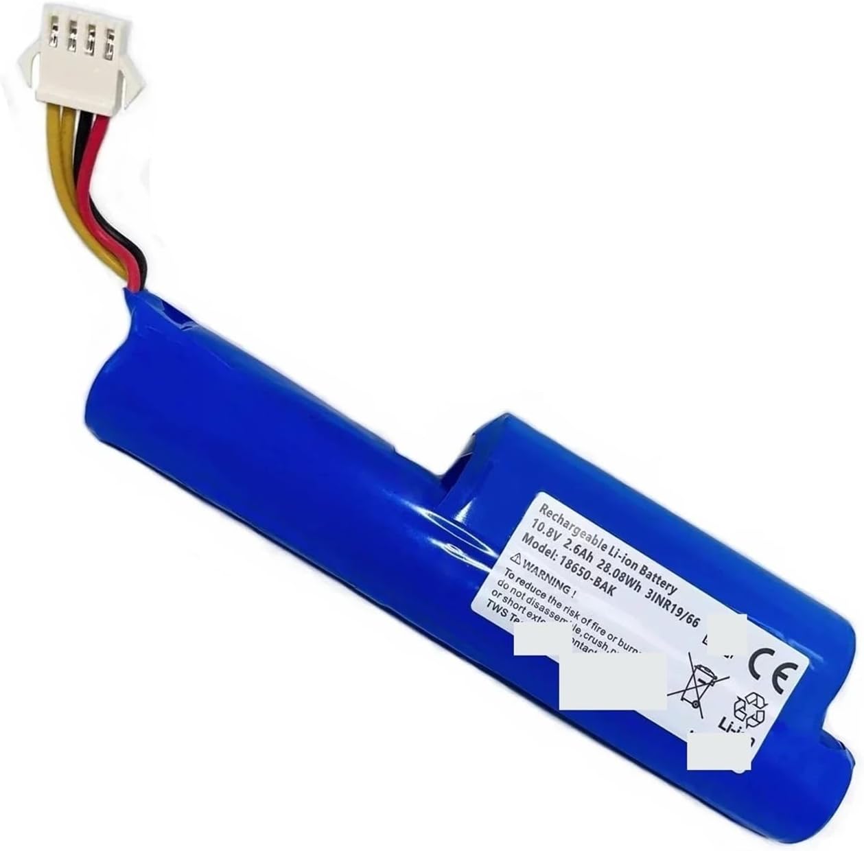 10.8V 4000mAh /6800mAh Rechargeable Lithium Battery，Compatible for Redmond Reb-R150 RV-R150 RV-R151 Vacuum Cleaner(6800mAh)