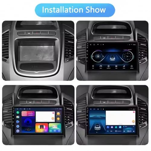 Pantalla Carplay para Geely GC6 2014-2016 con Android Auto inalámbrico y GPS 4 Nuclear 1G+32G 2