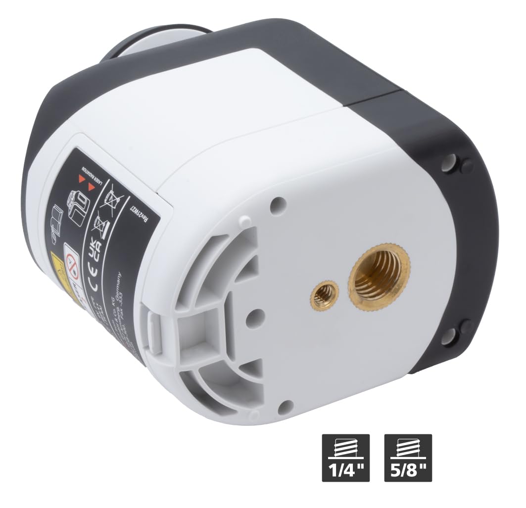 Laserliner Laser de Lignes 360° SmartLine G360 Vert | Trépied de 150 cm, Usage Intérieur et Extérieur, Récepteur Portable, Portée de 40 m, Lignes Croisées