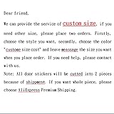 LLHBDA 3D Door Sticker Kreative schöne Cartoon Dolphin wasserdichte Renovierung Wandaufkleber für Holztür wasserdichte dekorative Aufkleber P 77x200cm Kundengröße Kosten