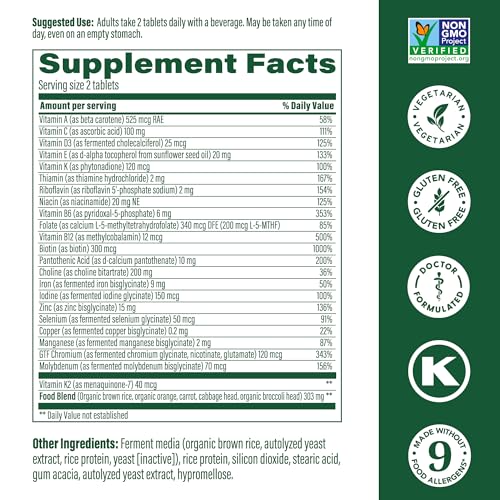 image for MegaFood Women's 40+ Advanced Multivitamin for Women - Dr Formulated -