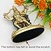 alikiki Antique Gold Hindu God Kali Statue – Indian Idol Murti Pooja Item Kali Maa Figurine Home Temple Mandir Decor Religion Puja Decoration Item