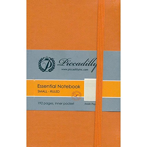 Orange Essential Notebook-Small-Ruled-Hardcover
