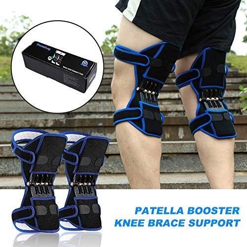 rodillera artritis mujer menisco y ligamento 1 unids botón de protección de rodilla, bracen de la almohadilla de la rodilla de primavera, elevación de potencia protección de la rodilla impulsar la ant