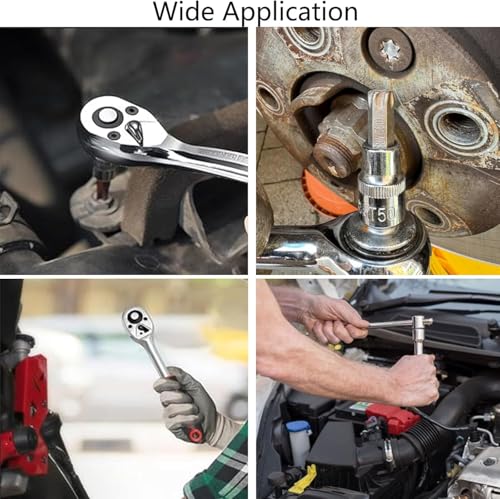 Vaso E20 Torx hembra de 3/8 de pulgada forjado en Cr-V de alta resistencia estructural 8