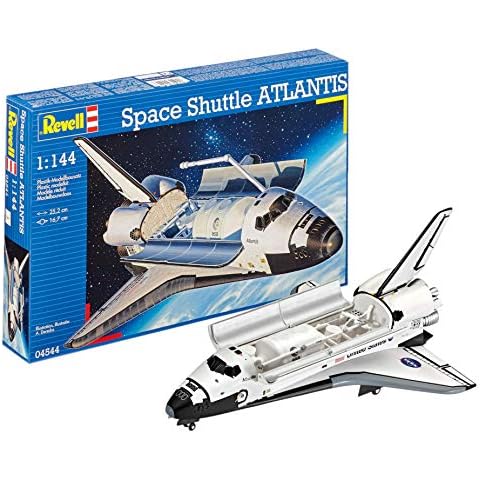 Maqueta de la nave espacial Atlantis de la NASA de Revell, escala 1:144 Cover
