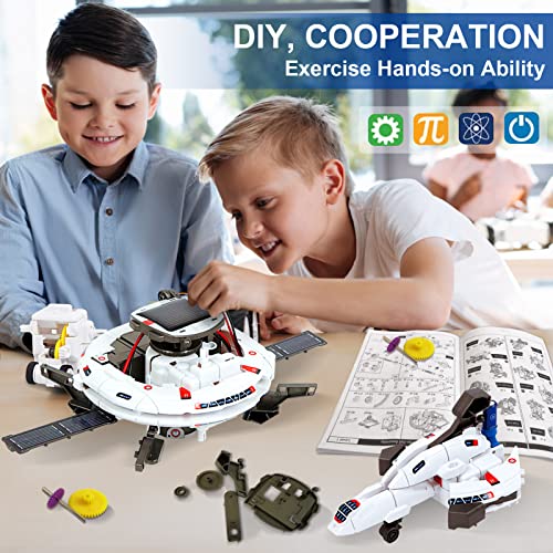 Science Kits For Kids Age 8-12 Solar Robot Kit Learning Building Stem Toys Experiments For Kids 6-8, Educational Toy For 8 9 10 Year Old Boys Girls Christmas Birthday Gifts-Powered By Solar #TOP3