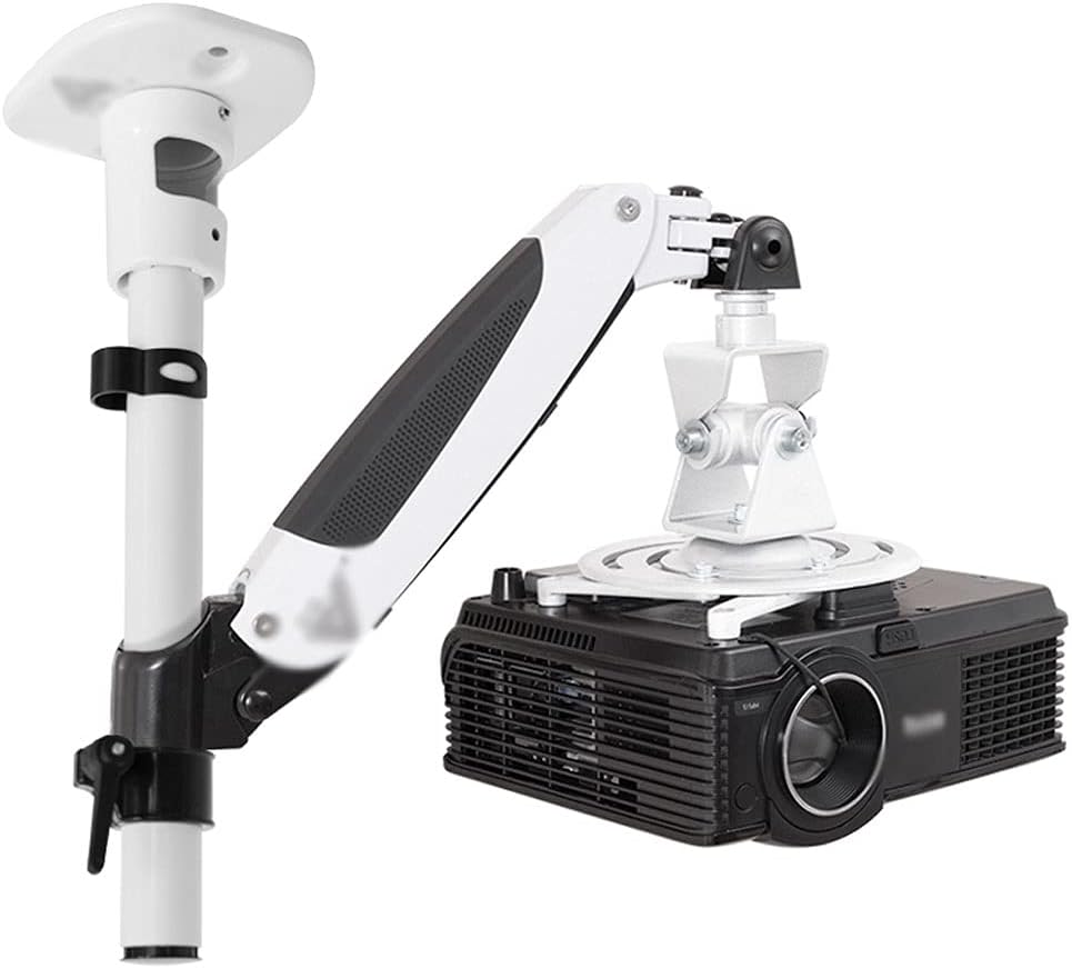 Projector Bracket Projector Suspension Bracket Wall Projector Mounting Bracket Can be Rotated 360 Degree Max Load is 14.33 lbs Ceiling Mount or Stand