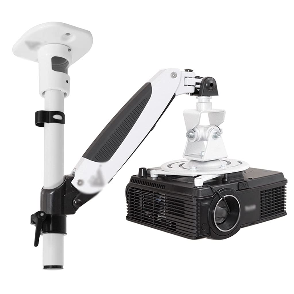 Soportes para proyectores con montaje de pared y techo ajustables de 360° 8