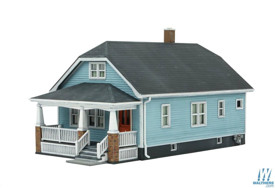Walthers HO Scale Model Kit - American Bungalow