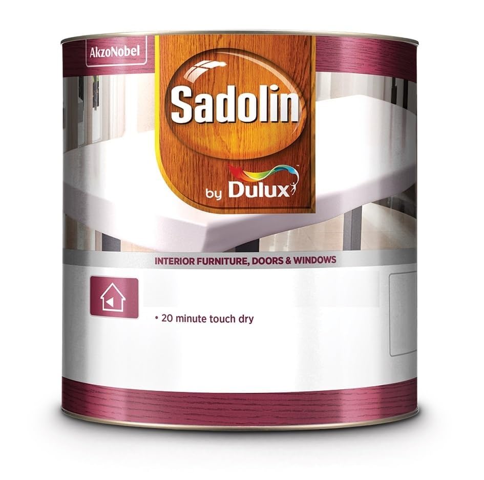 Image of Dulux Sadolin PU Wood Polish Matt Finish for interior surfaces | Excellent resistance to scratches, stains, and cracks | Water resistant, all weather durable and long lasting, 1 Litres