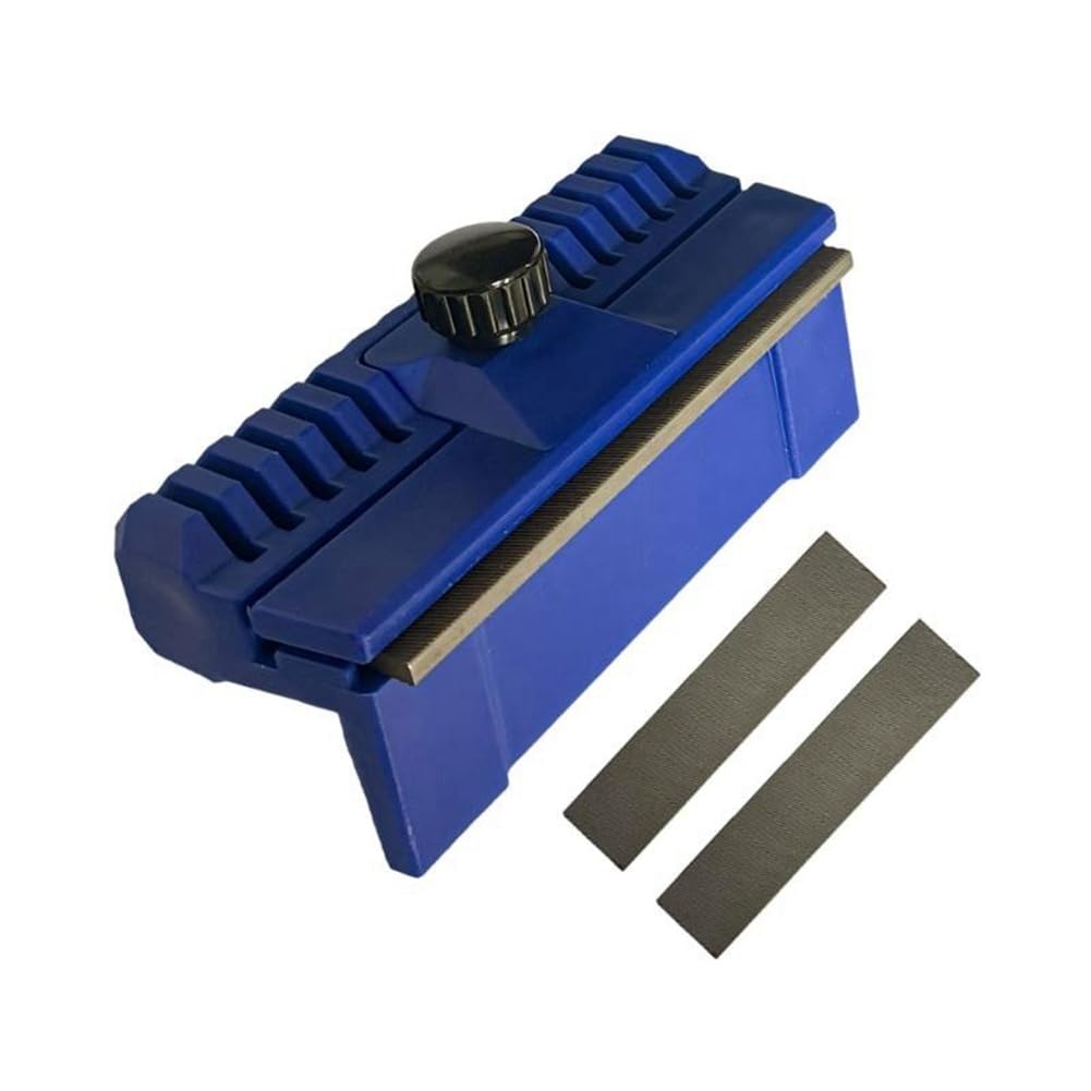 Aundhegrtt As Shown Chainsaw Bar Dressing Tool Dresser To 90Degree Angles Extend Chainsaw Life Chain Guide Bar Rails