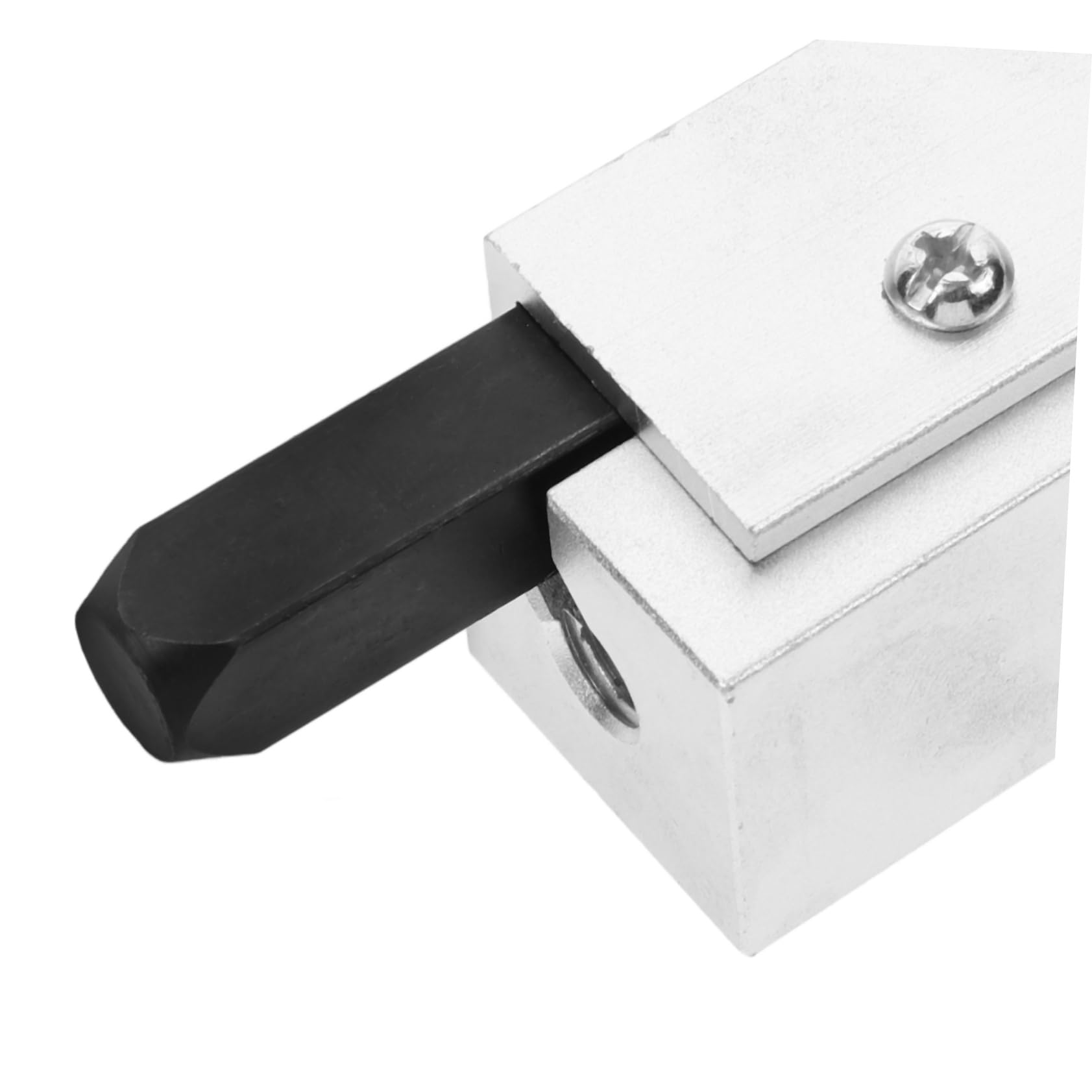 SHINEOFI 3 Pezzi Jacking angolare destro porta piazza mortasare lavoro di legno strumento per scalpellare il legno scalpello per serratura scalpello d'angolo Metallo Silver