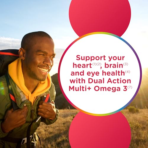 Centrum MultiGummies Multi+ Omega 3, Assorted Fruit Flavors, 110 Count - image 3