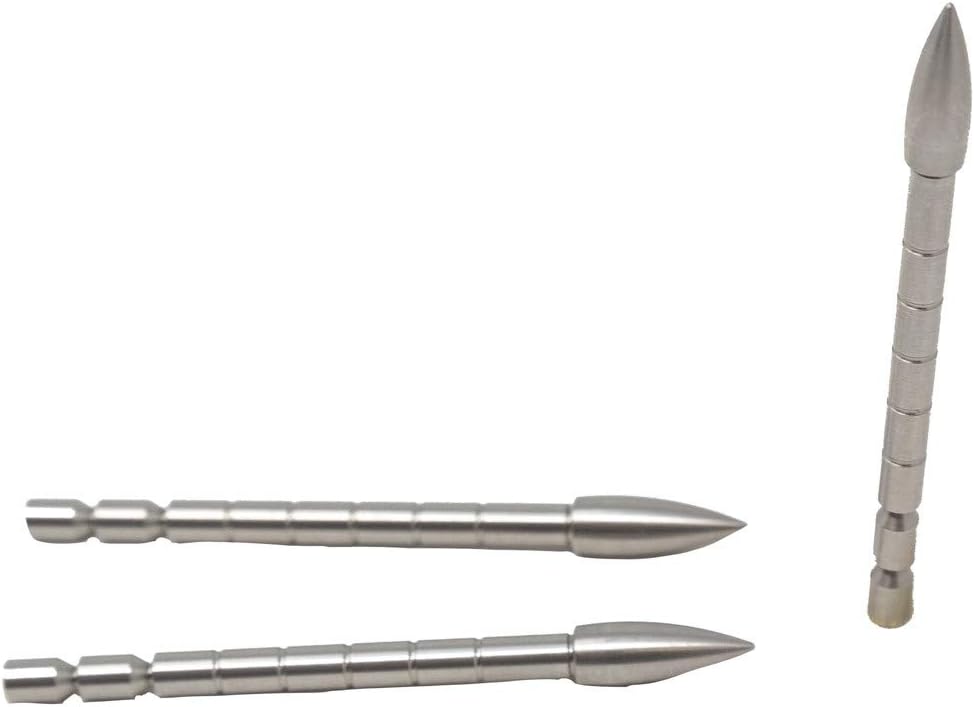 SAS Southland Archery Supply Glue in Break Off Bullet Points .166 Stainless Steel Made in USA - 12/Pack