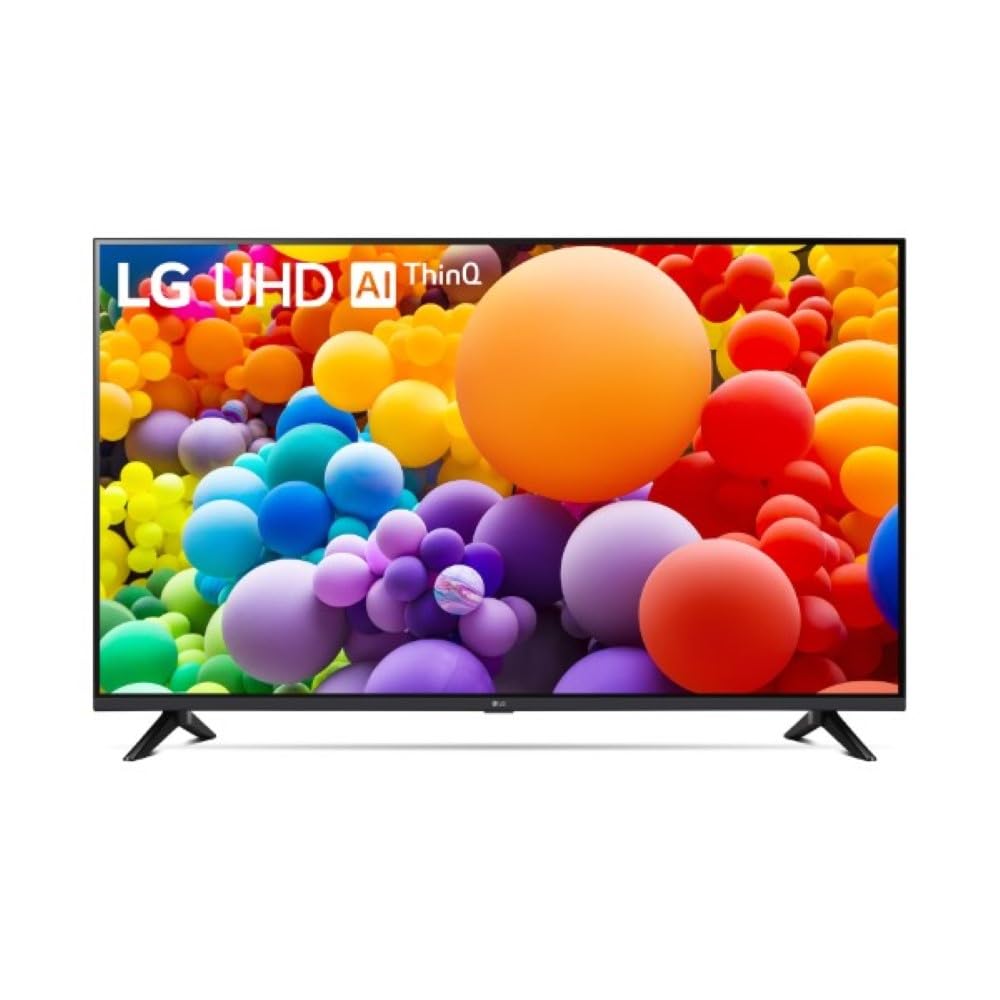 LG UHD 43'', Serie UT73 2024, Smart TV 4K, 43UT73006LA, Processore α5 Gen7, 20W, 3 HDMI, HDR10 Pro, Filmmaker Mode, Game Optimizer, Alexa, Wi-Fi, webOS 24, Sports Portal