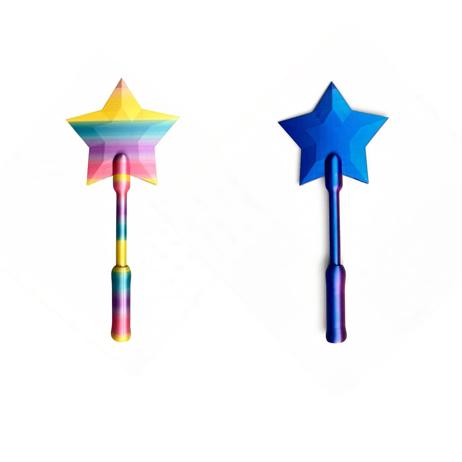 Star Wand Credit Card Holder – 3D Printed Tap to Pay Wand, Contactless NFC Card Sleeve for Shopping, Cosplay, Party Favors, Funny Gift for Fans (Color A 2pack)