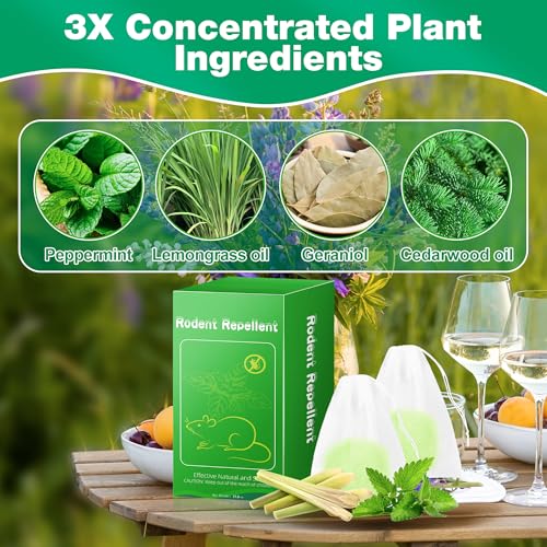 36 Pack Peppermint Oil Wasp & Bee Repellent, Natural Carpenter Bee Deterrent for Yellow Jackets, Hornets, Mud Wasps for Indoor Outdoor Patio Garden Porch, Pet and Human Safe, Green by Motrapso - Image 4