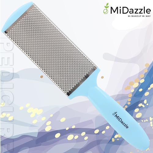 Image of Omidazzle Midazzle 2 in 1 Foot Filer Scrubber, Callus Remover (FF79)- Colors May Vary - (Pack of 2)