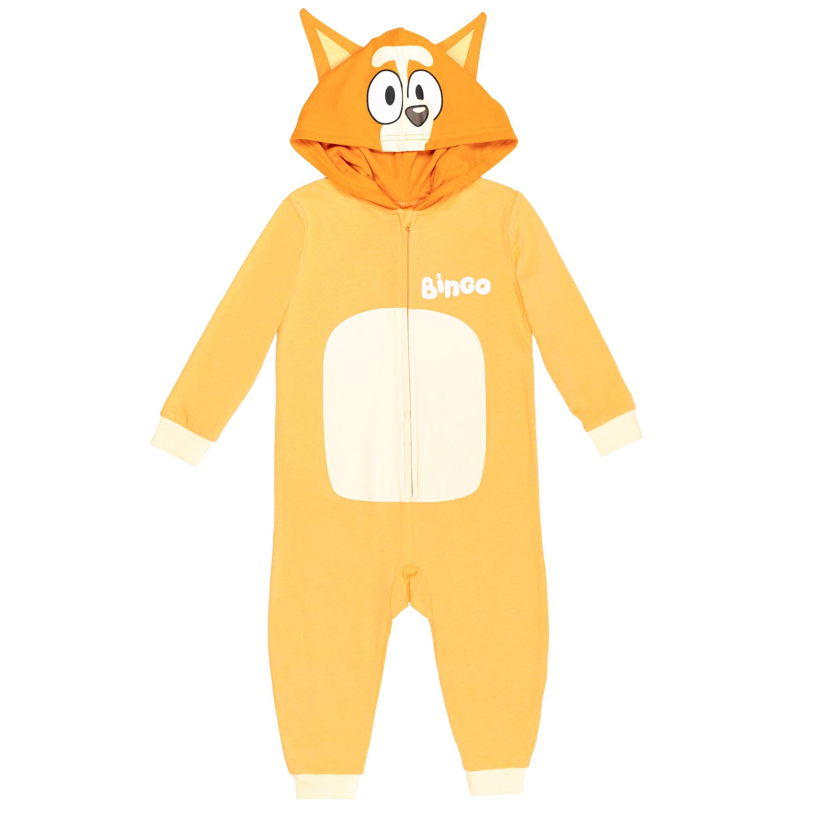 Bluey Zip Up Cosplay Coverall Infant to Big Kid Sizes (12 Months - 10-12)