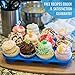 Silicone Muffin Pan - Muffin Pans Nonstick 12 Cup - Free Muffin Cups for Silicone Baking Muffin Tin - BPA Free & 100% Silicone Cupcake Pan - Dishwasher Safe Silicon Muffin Molds & Cupcake Tray