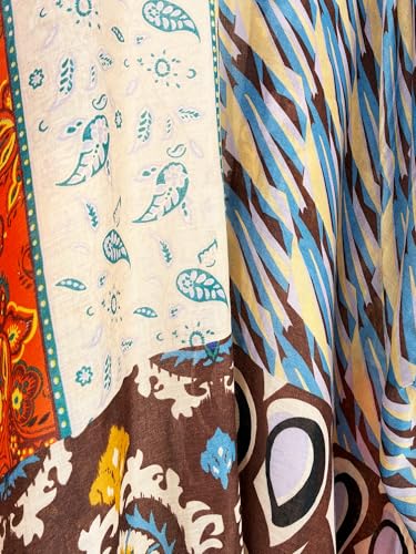 Image of Spicy Sandia Kimonos for Women Floral Beach Cover Up Loose Swimsuit Bathing Suit Coverup Cardigan for Summer Swimwear