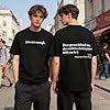 Yaepoip You are Enough Tshirt Dear Person Behind Me Shirt for Men Mental Health Matters Graphic Casual Top (Black,L) #5